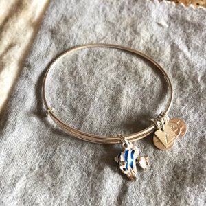 silver Alex and Ani fish